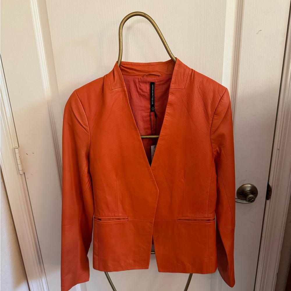 W118 by Walter Baker Orange Blazer